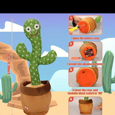 Cactus bailarín y micrófono - 2/3
