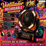 Ventilador Recargable F36 - Img 57979411