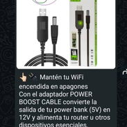 Cable para tener acceso a Internet sin corriente - Img 56970260