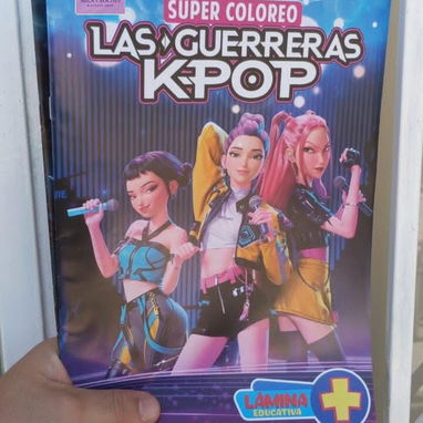 Libros de colorear Guerreras Kpop - Img 121961436