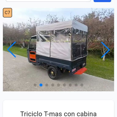Triciclo to-mas con cabina - 7/10