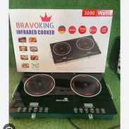 🌑COCINA INFRARROJA de 7mil watts 👉 DOBLE HORNILLA (3500w en cada hornilla) - Img 55299220