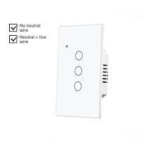interruptor de luz inteligente Wi-Fi con panel táctil. - Img 100606877
