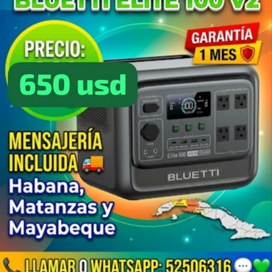 Estación de energía bluetii ecoflow, cargador inteligente, batería - 5/7