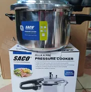 Olla de presión para gas e inducción de 5L. Marca: SACO - Img 48444024