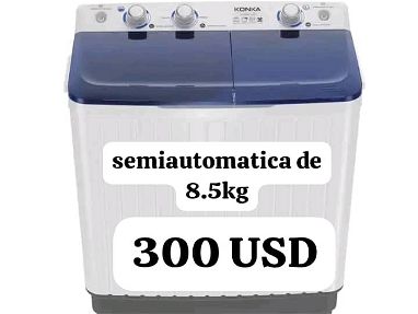 Lavadora semiautomatica de 8.5 kg konka nueva - Img main-image-45704167