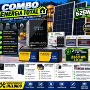 [KIT]🏵️Combo#️⃣2️⃣ Inversor SUMRY 4000W💡 110V🔌➕2x bat de 12.8 v 100 Ah🔋 y 2 paneles - Img 58079381