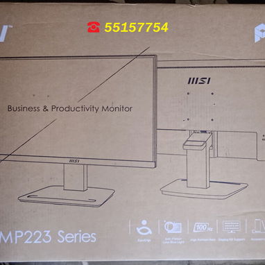 🖥️Monitor  MSI PRO MP223 ▌22" ▌1920 x 1080 (FHD) 100Hz ▌1ms (MPRT) 📦NUEVO EN SU CAJA📦 - 9/10