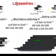Vendo cargadores de 72V, 60V, 48V y 36V para motos, bicimotos y bicicletas eléctricas - Img 49090551