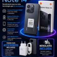 XIAOMI redmi note 14 nuevo con todo - Img 55324456