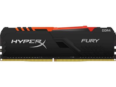 0km✅ RAM DDR4 Kingston HyperX Fury RGB 8GB 3000mhz 📦 Disipadas, 1x8GB, CL15 ☎️56092006 - Img 65190991