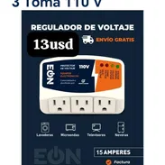 ✨️Regulador de voltaje de 3 toma 110v ✨️ - Img 57216828