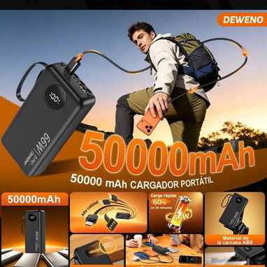 Power bank de 50000 mAh/. cargador portátil - Img 127802547