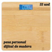 Pesa personal digital de madera - Img 45498423