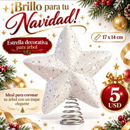 Estrellas decorativas para árbol de navidad (para la punta del árbol), varios modelos - Img 56738722