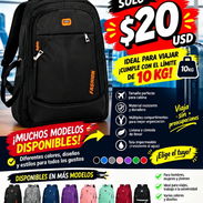 Mochila negra super grande - Img 58016877