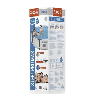 Piscina redonda de tubos « Bestway » 3.05 m * 76 cm - Img 117486208