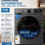 Lavadora automática Estelectric 9kg, secado a vapor - Img 57418629