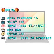 LAPTOP 🎁NUEVA🎁📦CAJA, ASUS VivoBook 15 (S533EA-SB71), 15.6" FHD IPS, Intel Core i7-1165G7, 8GB RAM, 512GB SSD, 10Horas - Img 57136349