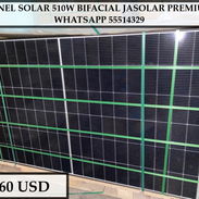 PANEL SOLAR 510W BIFACIAL JASOLAR PREMIUM, ENTREGA DE FACTURA Y GARANTÍA. VARIEDAD DE PANELES, ESTACIONES Y KIT - Img 55750409