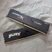 Pareja de RAM DDR4 disipada 8+8 Kingston Hyper Fury a 3200Mhz. - Img 50073913