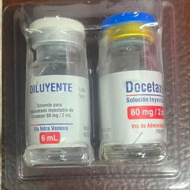Docetaxel con su Diluyente 80 USD - 3/3
