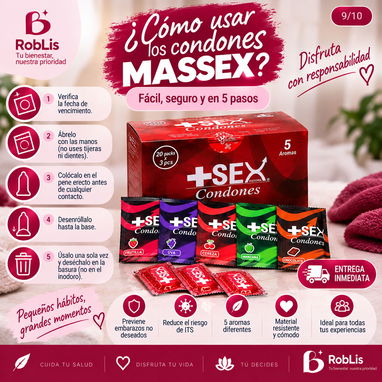 Condones condon condón preservativo masculino hombre - 4/6