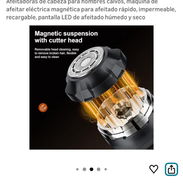 Afeitadora de cabeza para hombre máquina de afeitar eléctrica - Img 54683062