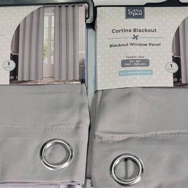 🤩Juegos de cortinas Blackout (Tapasol 140 x 240 cm ⛅️ ✅Dos paños - Img 125821269