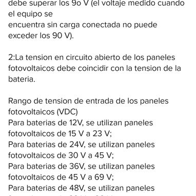 ⚡☀️ Controlador De Carga SOLAR 💲 55 usd  🔹 MPPT 100a 🔸 12V/24V/36V/48V - 3/4