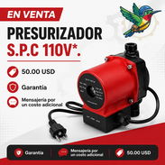 PRESURIZADOR S.P.C 110V AUMENTA PRESIÓN DE AGUA - Img 55951545