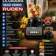🧃LICUADORA 🧃 VASO VIDRIO RUDEN - 1.5 LITROS. MENSAJERIA CON FACTURA Y GARANTIA. 📲 54833699 - Img 56614844
