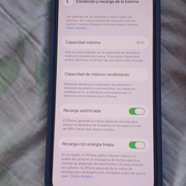 ✅ Vendo iPhone 📲 12 en 220 USD  Batería 🔋 81 original  Almacenamiento 64 g  Tiene la última actualización ⚙️ 26.2  Nun - Img 123970042