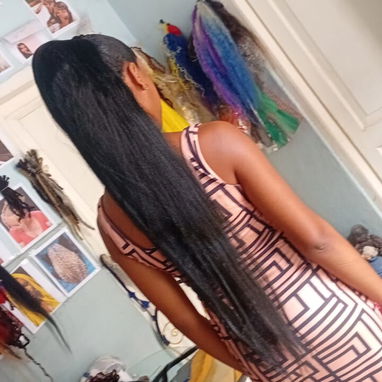 Trenza alta elegante - 3/5