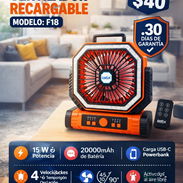 VENTILADOR RECARGABLE PATIX F18 - Img 57932613