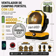 Potente ventilador recargable - Img 56707240