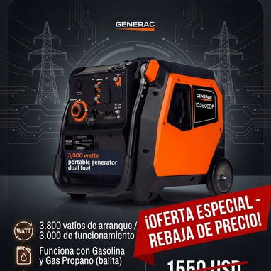 ❗️Rebajas❗️  Plantas de gasolina y gas de varios modelos y de las mejores marcas - 8/10