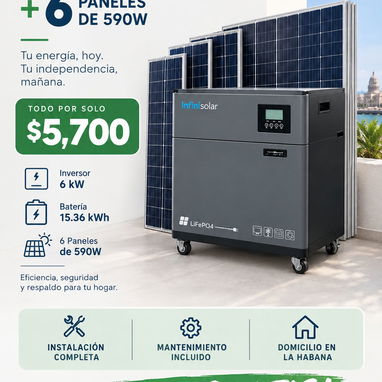 Sistema Completo paneles, Montaje y primer mantenimiento gratuitos - 2/2