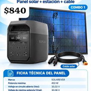 🟩Delta 3 + panel solar + cable🟩 - Img 58228166