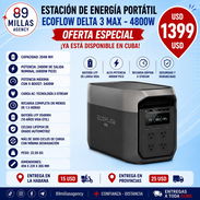 Estac de energía portátil Ecoflow Delta 3 Max 4800W - Img 56251881
