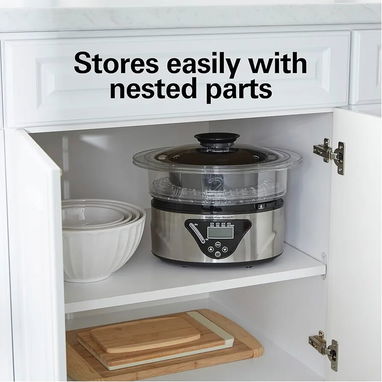 VAPORERA DIGITAL HAMILTON BEACH 5.5 QT - 4/5