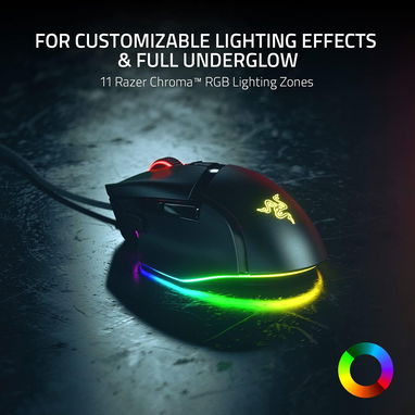 ✔️Mouse gamer Razer Basilisk V3 Ratón Iluminación Chroma RGB - Sensor óptico de 26K DPI - 11 botones programables m - Img 123398765