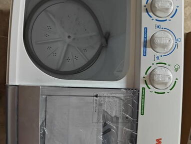 🎠💲350 Lavadora semiautomática Westinghouse 9kg  sellada con 1 mes de garantia y mensajería incluida en la habana - Img 69119310