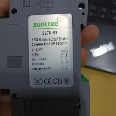 Breaker 63 A 2P DC Y AC - 2/3