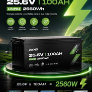 🔋 Batería POERUNI 25.6V x 100Ah ✅ Ciclos de carga profundo ✅ BMS Integrado 🚛 Transporte x costo adicional 💸 Precio: - Img 56777032