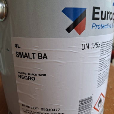 🌈PINTURA Esmalte Sintético   EUROQUÍMICA 4LTS  ⭐ROJO BERMELLON ⭐NEGRO - Img 115374198