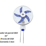 ventilador de pared eko 16 pulgadas. estamos en 10 de octubre tenemos mensajería - Img 55260774