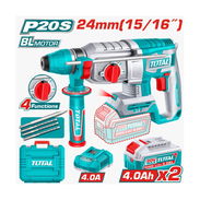 🔨 Taladro Rotomartillo Inalámbrico 15/16" 20V SDS Plus - TOTAL - Img 57059665