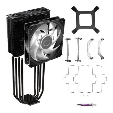 Disipador CPU Cooler Master Hyper 212 Pro RGB NEW / SELLADO - 5/10