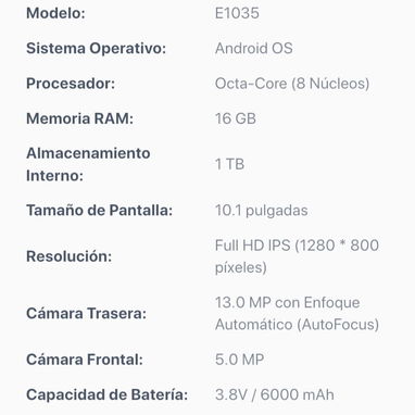Tablets Android - Img 125261384